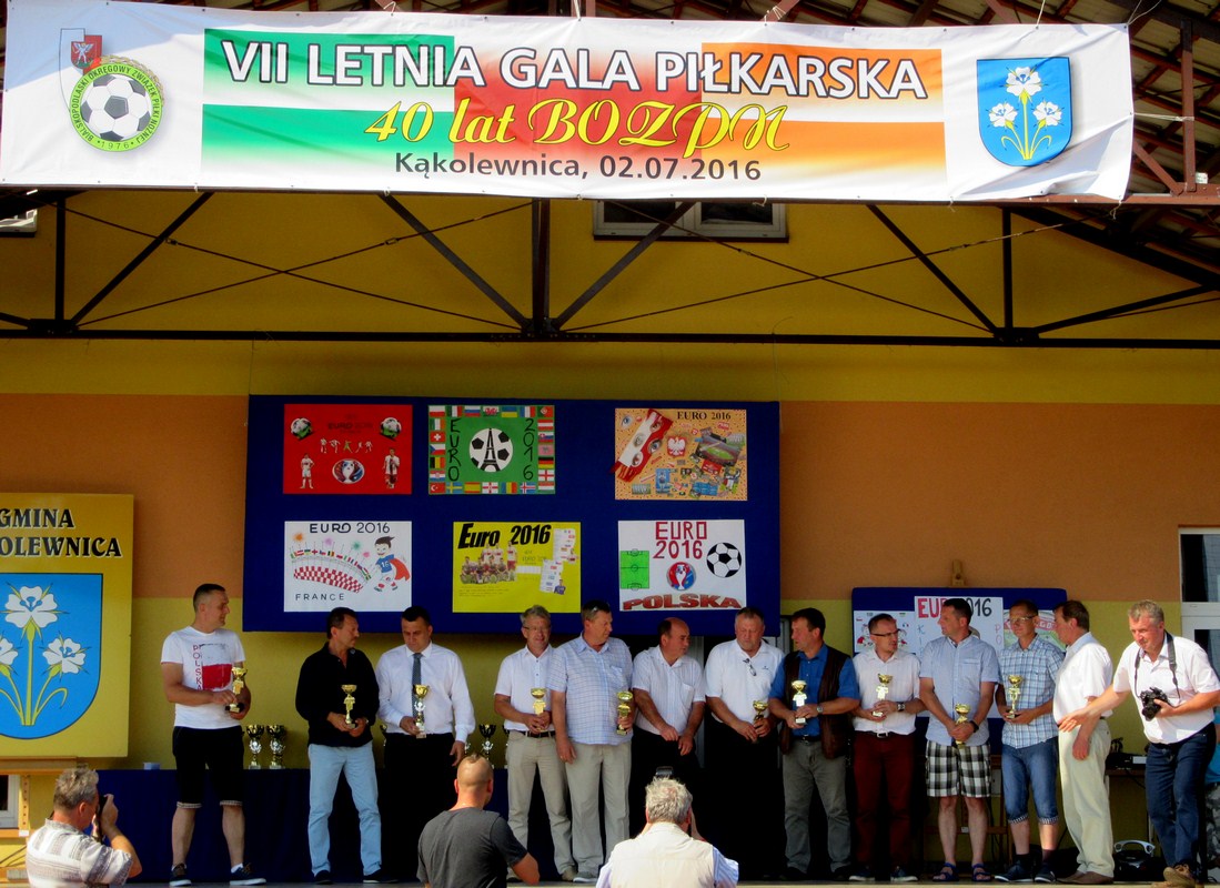 37. VII Letnia Gala Piłkarska i 40 - lecie BOZPN - Kąkolewnica 2.07.2016